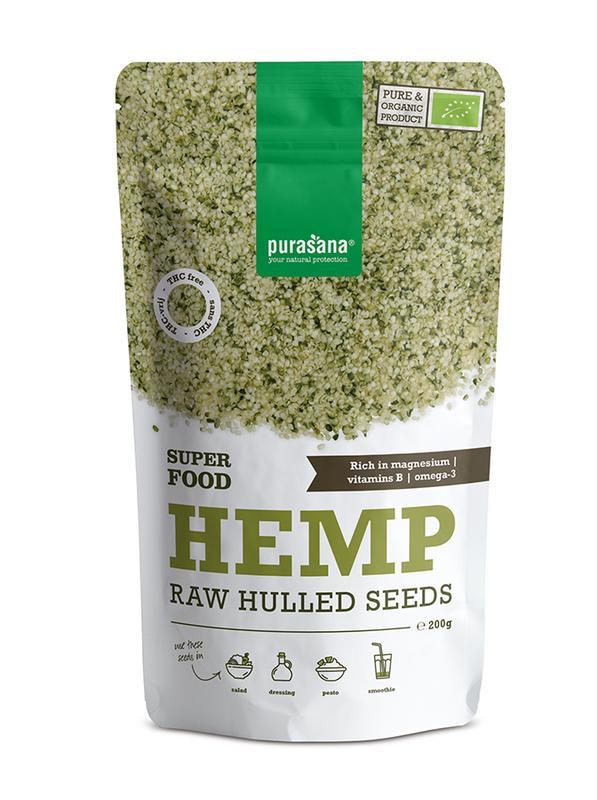 Hulled Hemp Raw Seeds 200g
