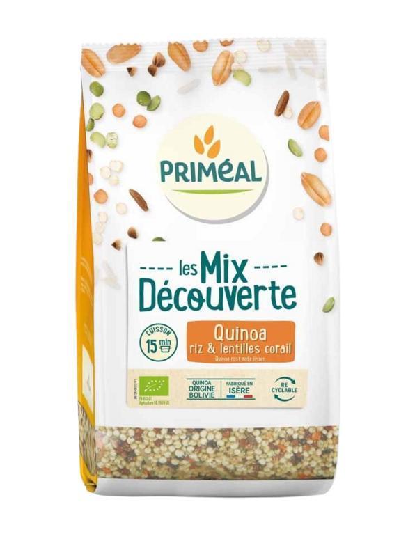 Priméal Primeal Mix van quinoa rijst me rode linzen bio 400G