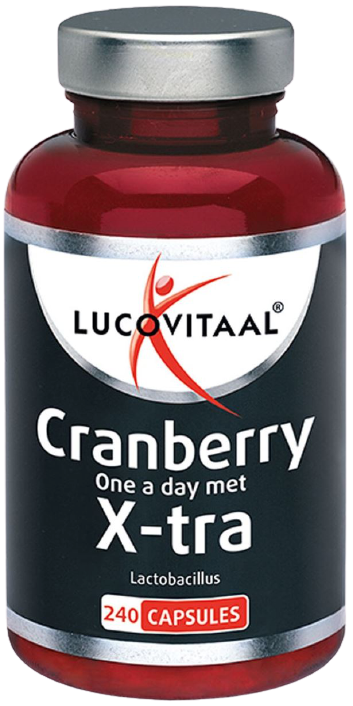 Cranberry met X-tra Lactobacillus 240 capsules