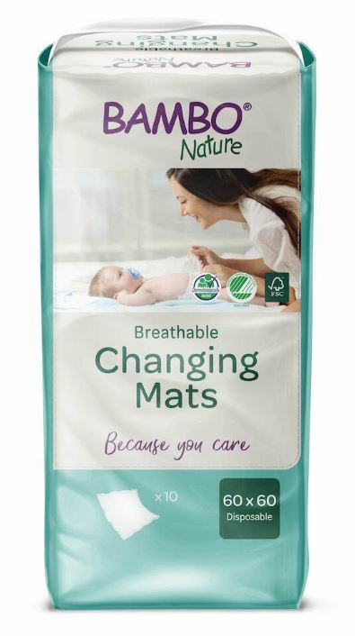 Verschoonmatjes 60x60 10 stuks