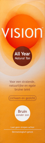 Vision All Year Natural Tan Lotion 135 ML