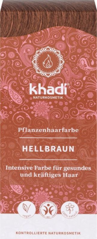 Haarverf Light Brown 100 gram