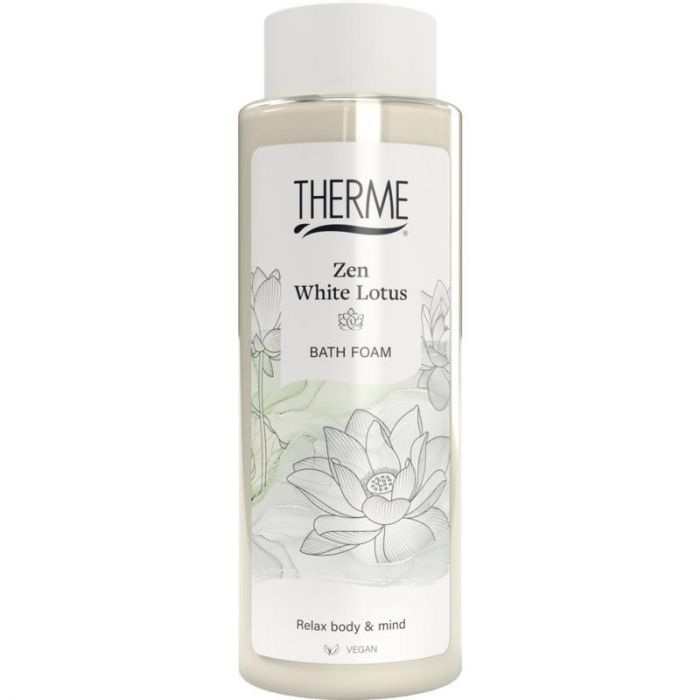 Zen white lotus relaxing bath foam 500ML