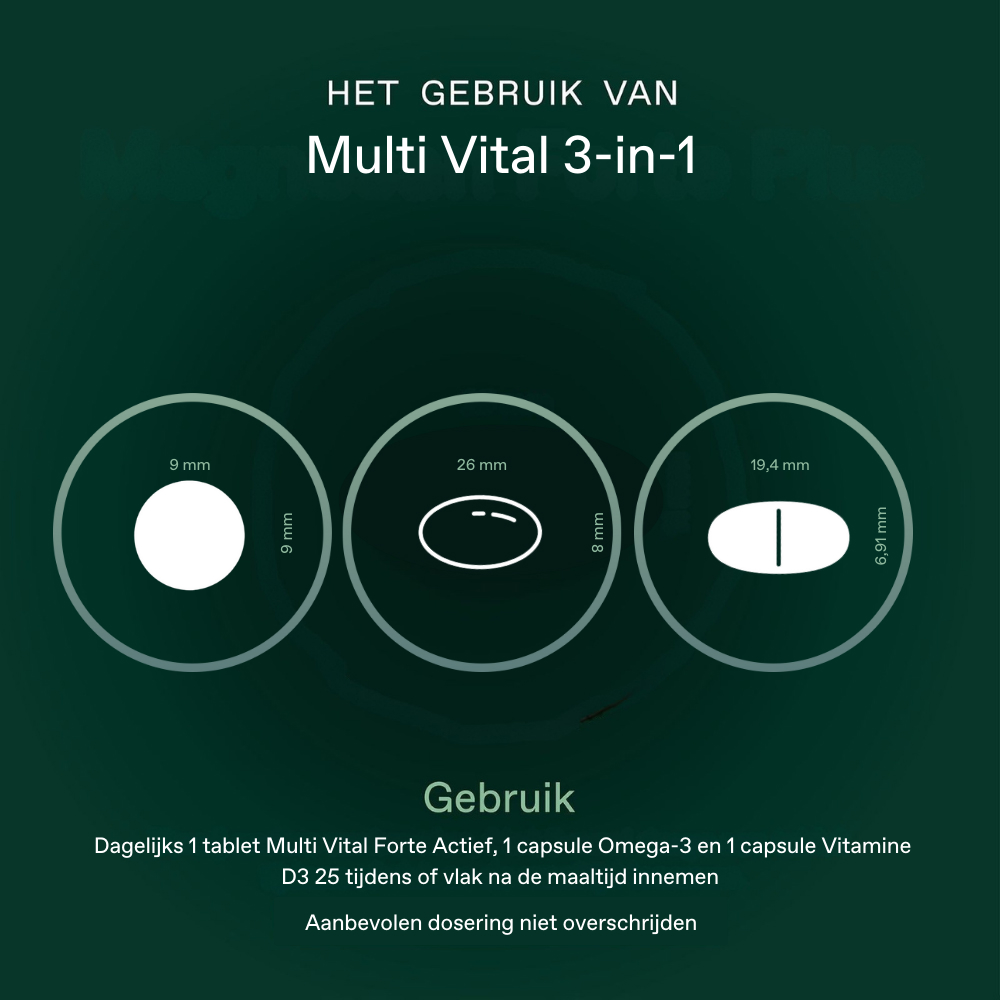 Bonusan Multi Vital 3-in-1 84 Stuks