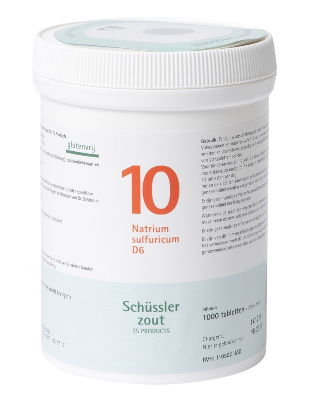 Pfluger Schussler Celzout 10 Natrium Sulfuricum D6 1000t