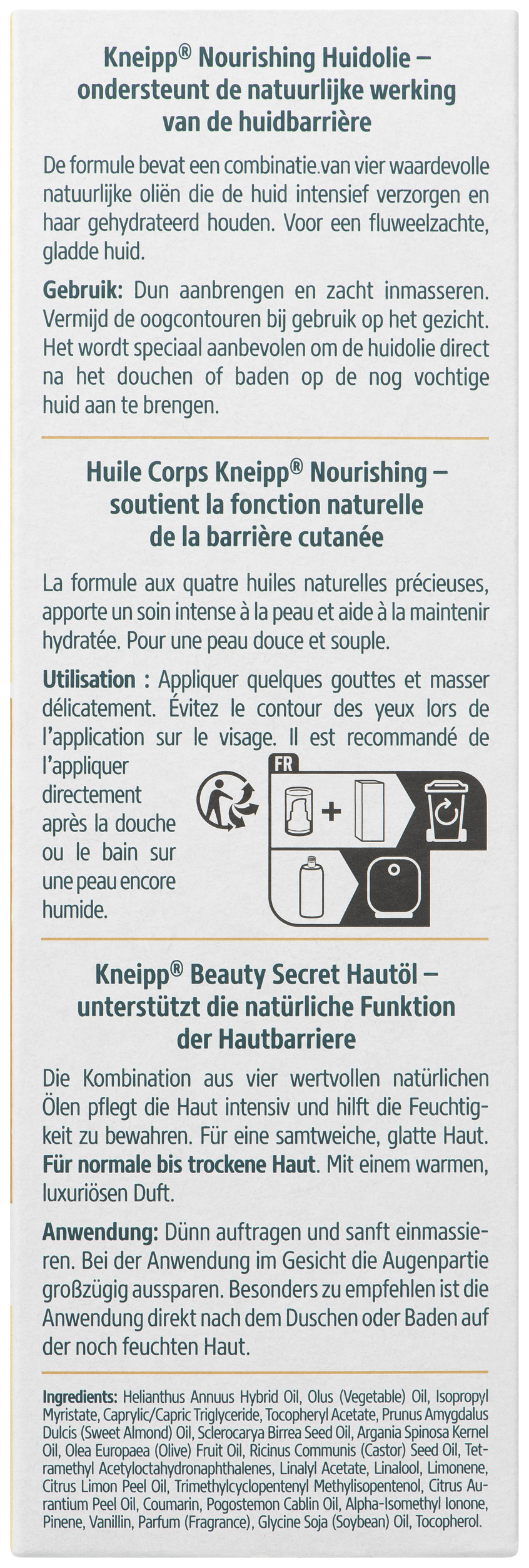Kneipp Body Oil Beauty Secret 100 ml