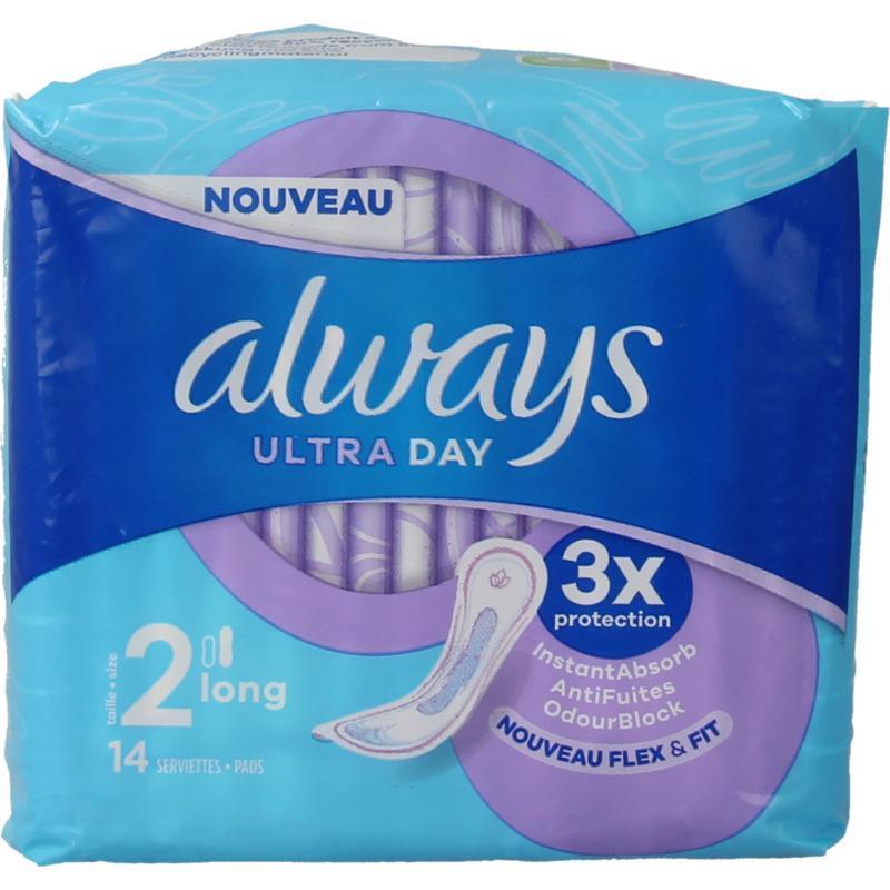 Maandverband ultra day long 14 Stuks