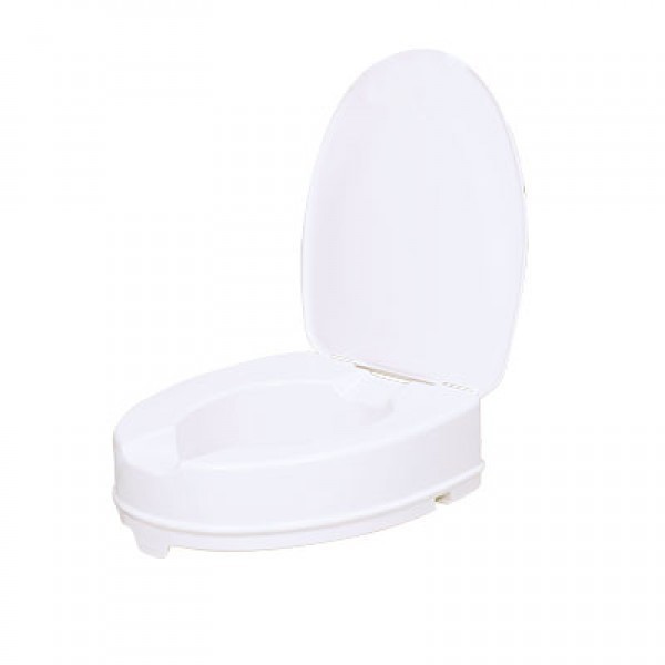Toiletverhoger met deksel 10 cm 1st