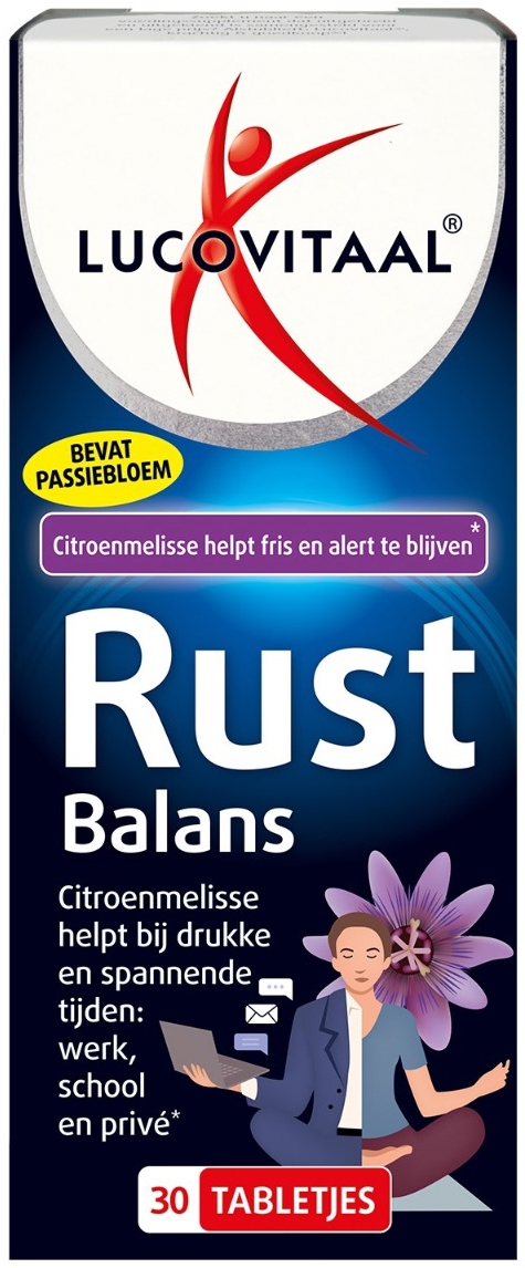 Lucovitaal Rust Balans 30 tabletten
