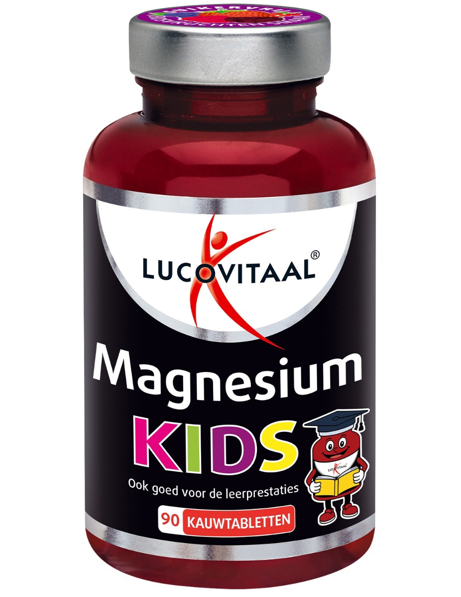 Lucovitaal Magnesium Kids 90 Kauwtabletten