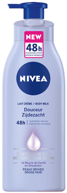 Nivea Body Milk Zijdezacht Pomp 400ml