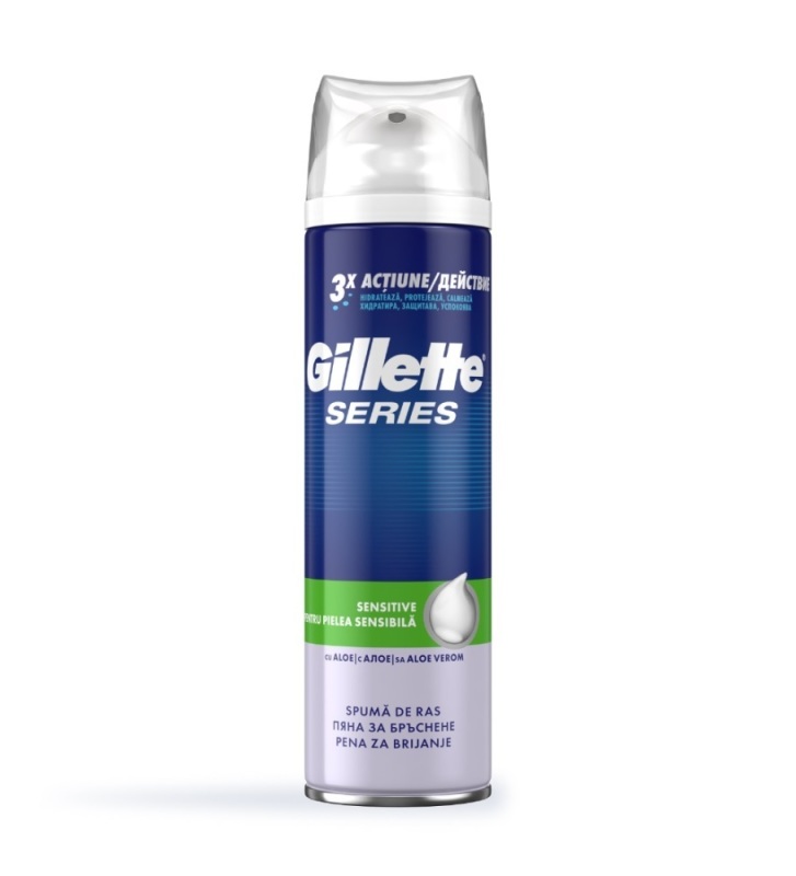 Series scheerschuim sensitive 200ml