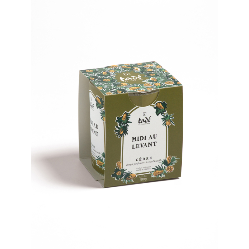Tade Geurkaars ceder 180g