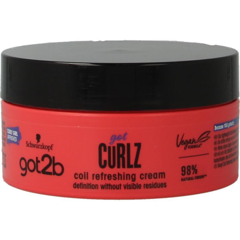 Gotcurlz Coil Refresher Cream 200 ML