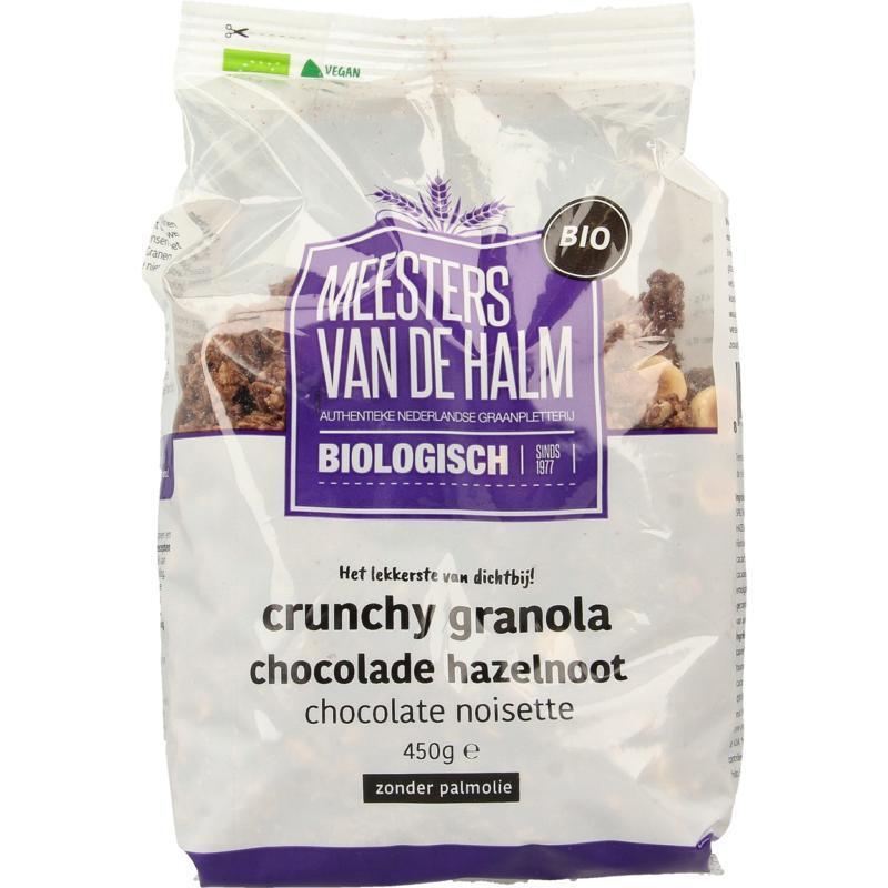 Granola choco/hazelnoot bio 450G