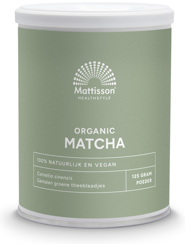 Mattisson Biologische Matcha Poeder Instant 125 Gram