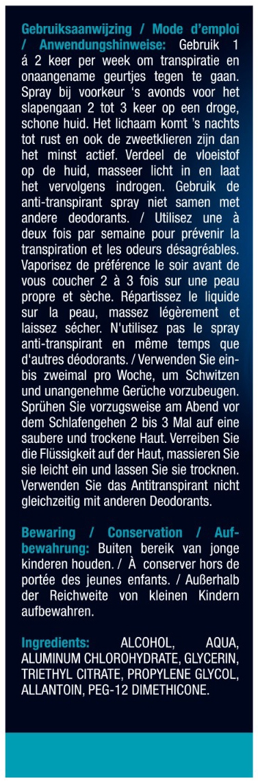 Lucovitaal Anti-Transpirant Spray 40 ML