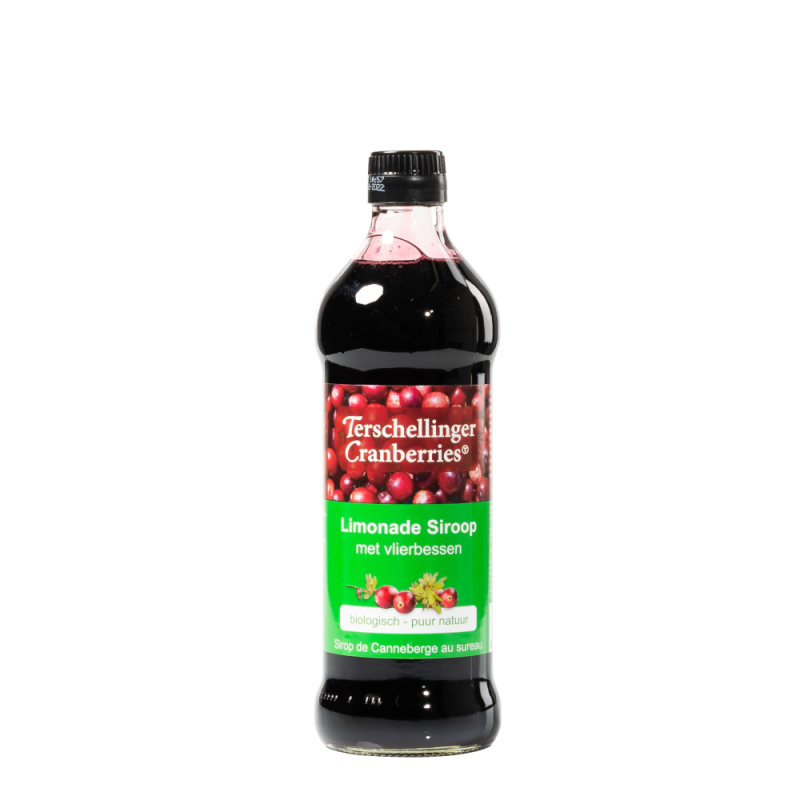 Cranberry-Vlierbes Siroop 500ml