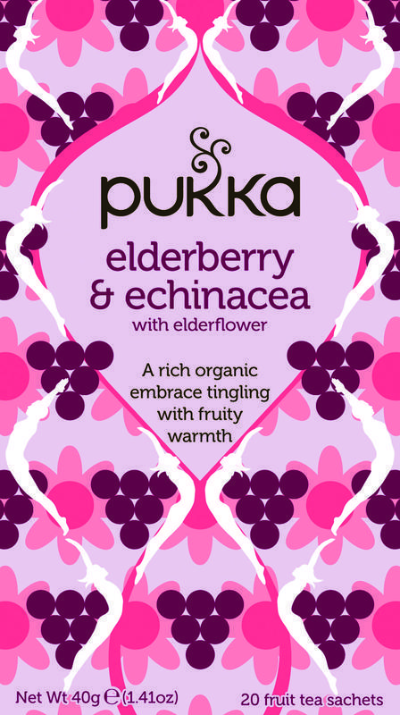 Thee Elderberry Echinacea 20 zakjes