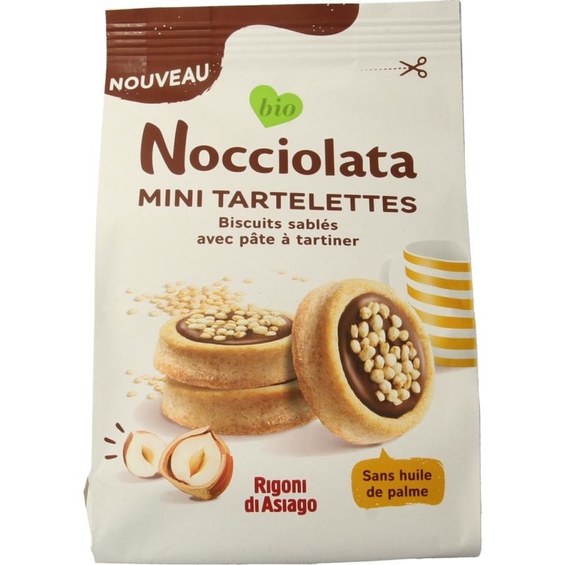 Nocciolata tartlets bio 250g