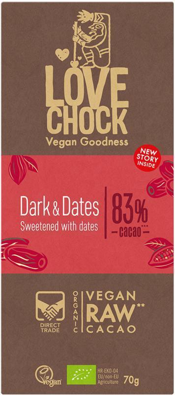 Dark & dates bio 70g