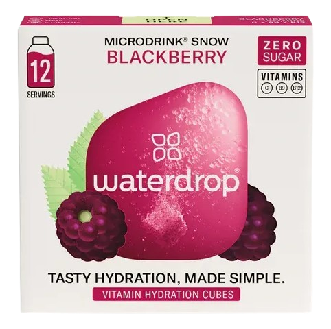 Microdrink Snow Blackberry 12 Stuks