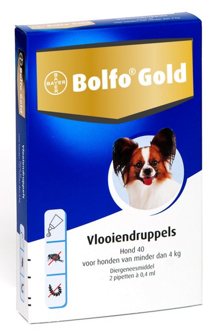 hond druppels gold 40 2 x 0,4ml