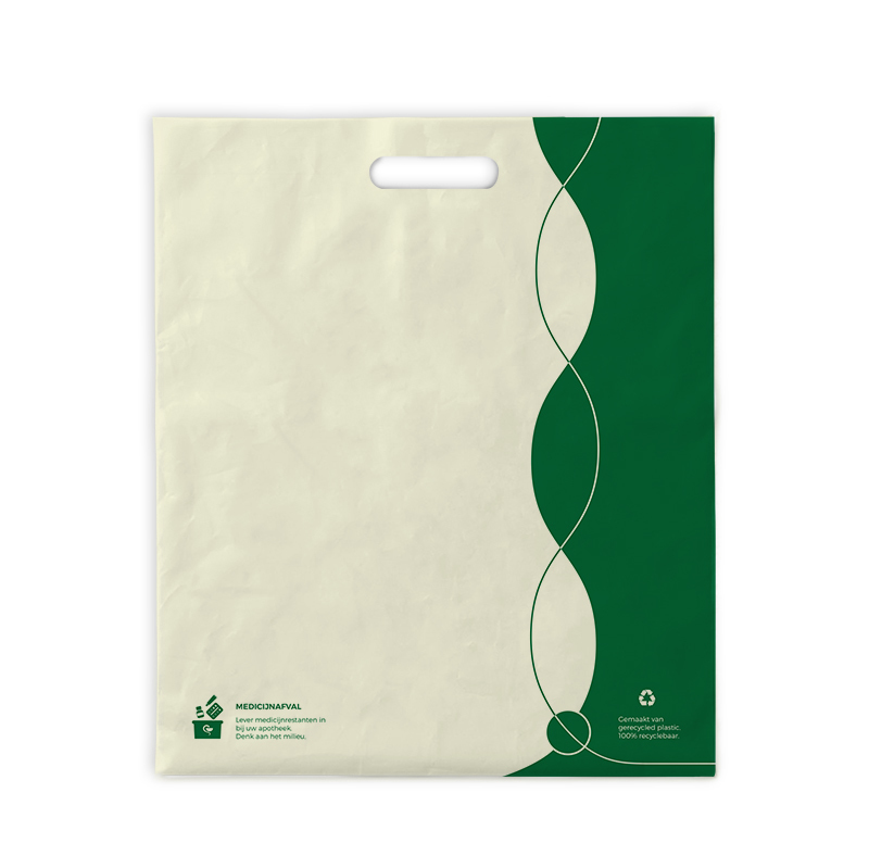 Draagtas LDPE met handgreep 380x450 500st