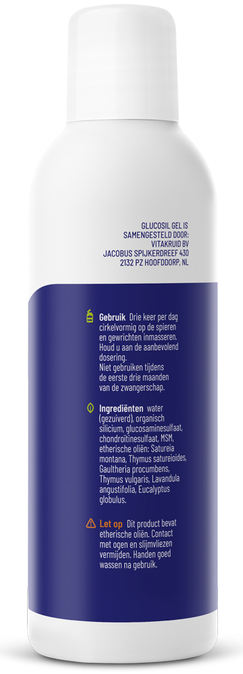 Vitakruid GlucoSil Glucosamine Gel 150 ml