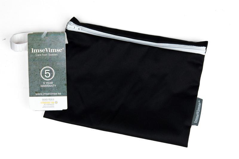 Wet Bag Reiszakje Zwart Wasbaar 1 Stuk