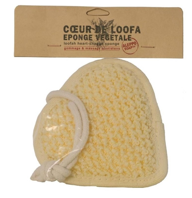 Aleppo Soap Co Loofa Natuurspons Hart 1st