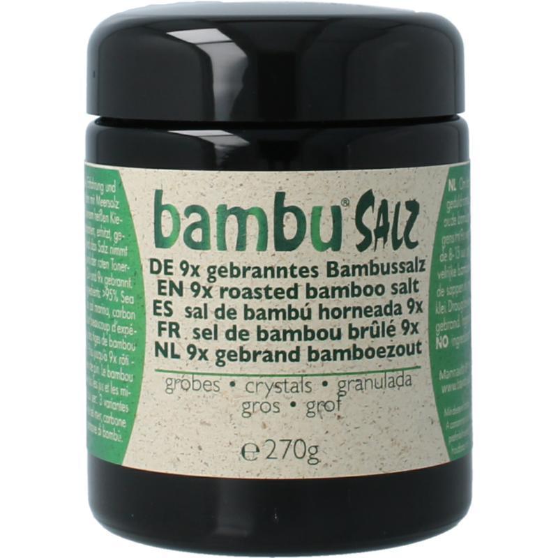 Bamboezout grof 9x gebrand 270g