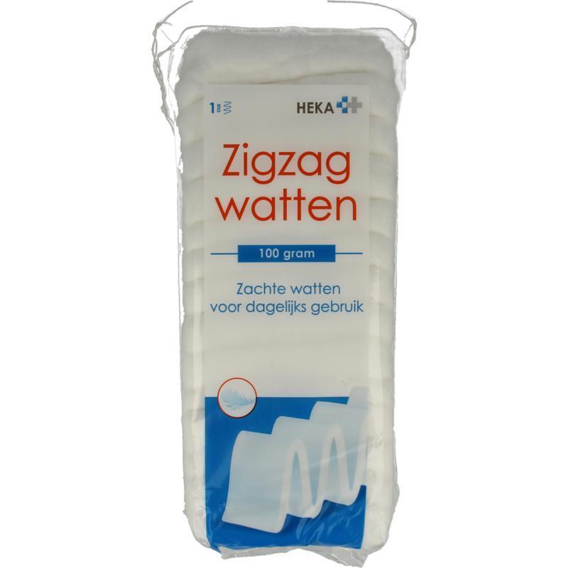 Zigzag Verbandwatten 100 G