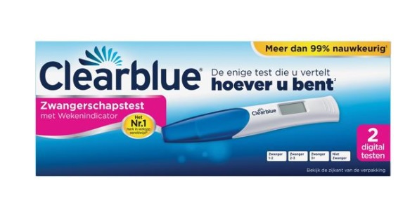 Zwangerschapstest Wekenindicator 2 stuks