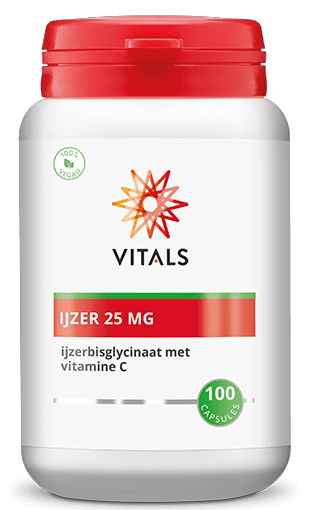 IJzer 25mg  100 capsules