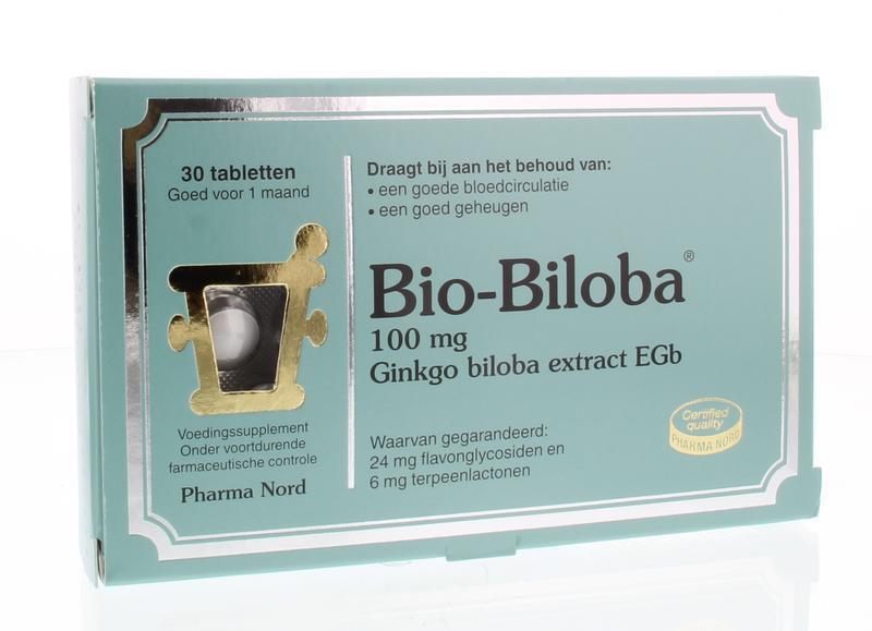 Bio biloba 30 tabletten