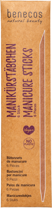 Manicure stokjes 6 stuks