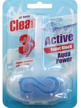 Clean Toiletblok Aqua 40 Gram