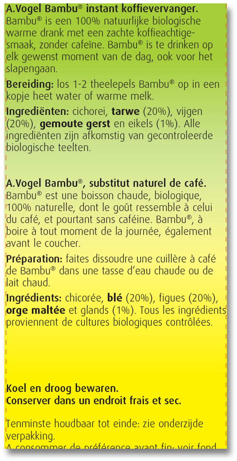 A.Vogel Bambu poeder 100 gram