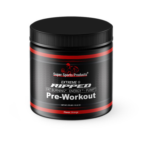 SNP Pre Workout Ripped Orange Extreme 375 Gram