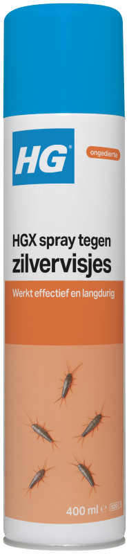 X Spray Tegen Zilvervisjes 400 ML