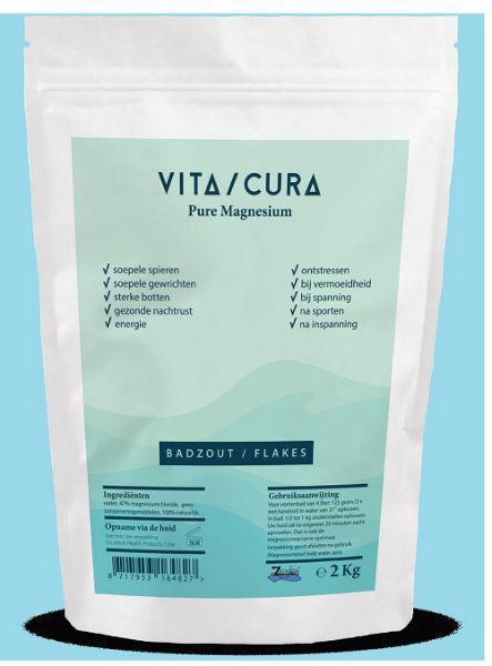 Vita Cura Badzout flakes magnes 2kg