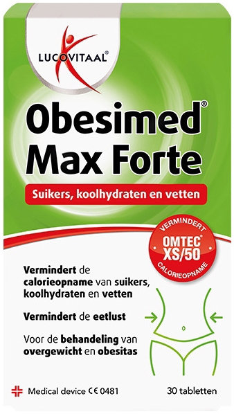 Lucovitaal Obesimed Max Forte 30 tabletten