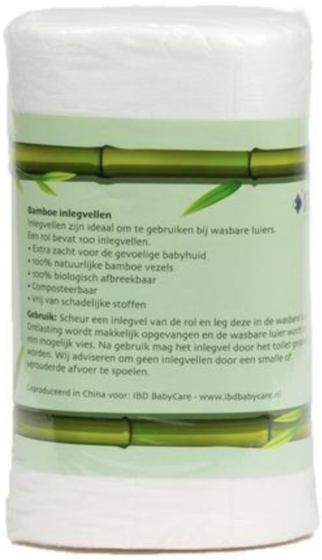 Inlegvellen Bamboe Rol 100 stuks