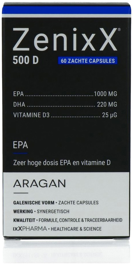 Ixx ZenIXX 500 D 60 softgels