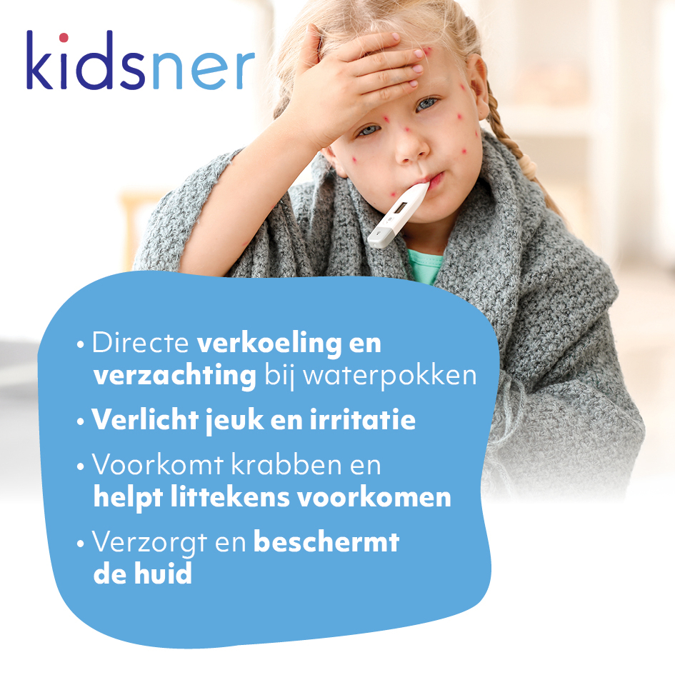 Kidsner Verkoelende Foam bij Waterpokken 100 ML