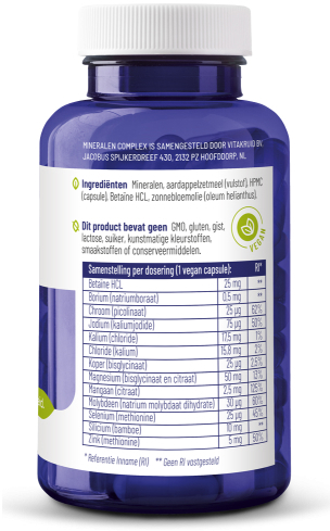 Vitakruid Mineralen Complex 90 vegetarische capsules