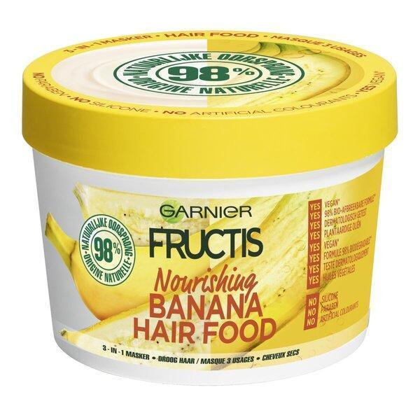 Fructis Hair Food Banana 3 in 1 Haarmasker 400 ML