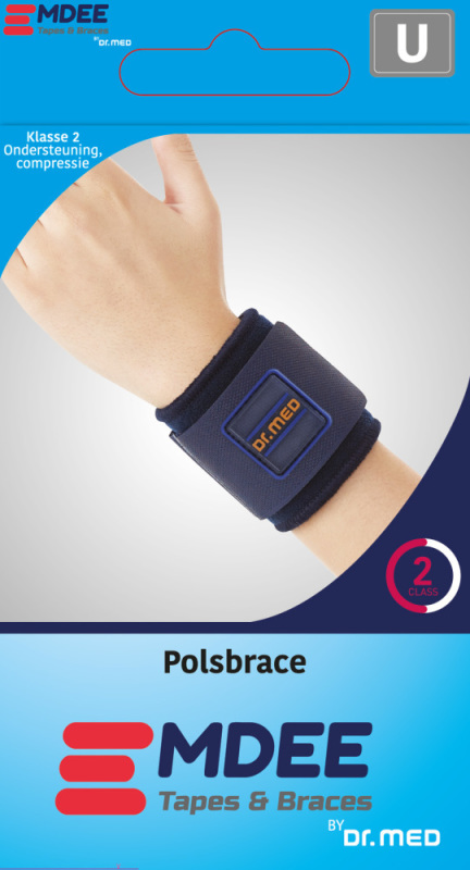 Pols Supportband Blauw 1 Stuk