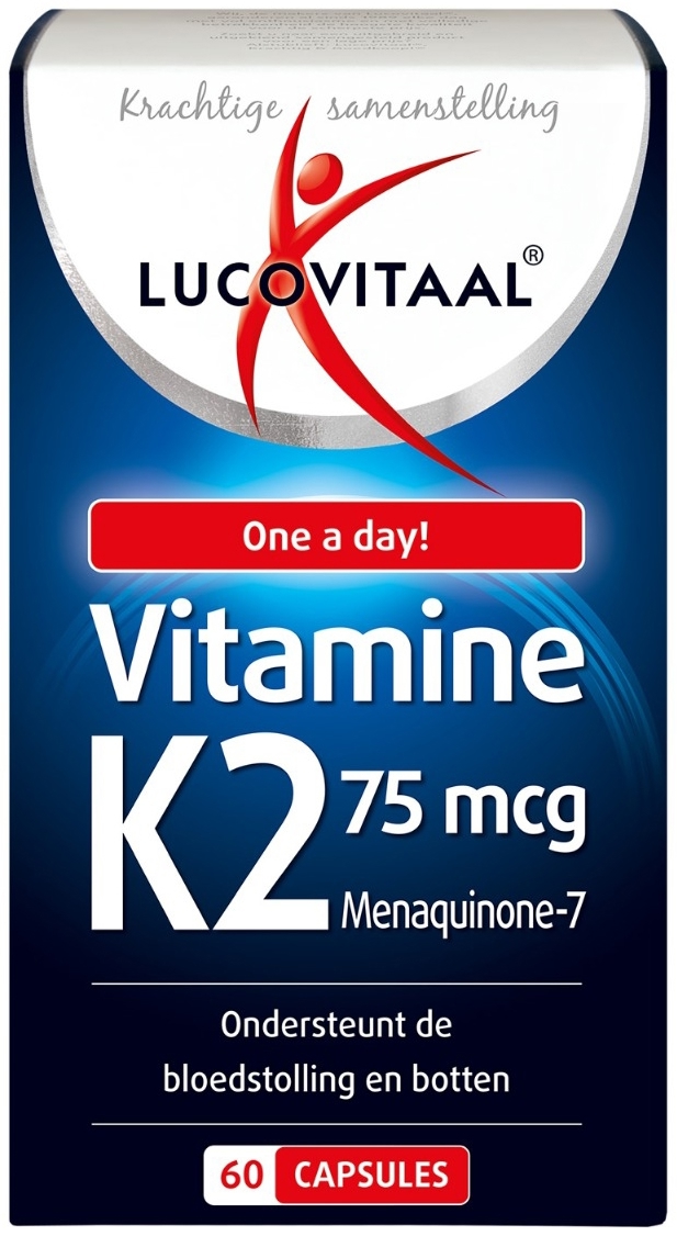 Lucovitaal Vitamine K2 75mcg 60 Caps 60caps